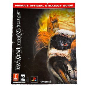 Twisted metal black ps2 prima game strategy guide vtg